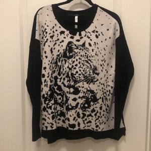 Kenzie Sweater Leopard Face
